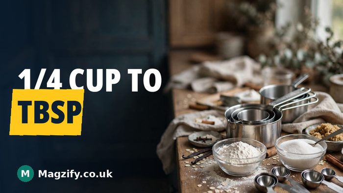 1/4 cup to tbsp