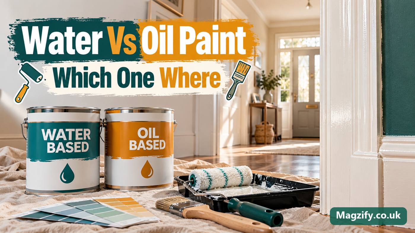 water based paint vs oil based paint