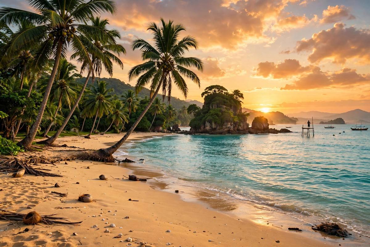 Sri Lanka beach