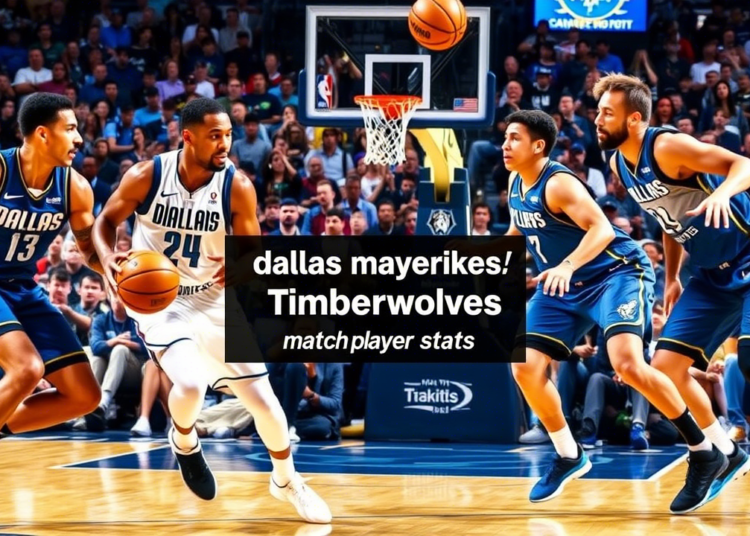 dallas mavericks vs timberwolves match player stats