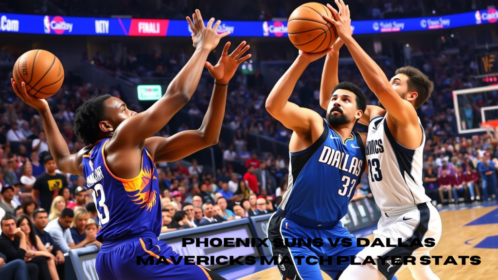 Phoenix Suns vs Dallas Mavericks Match Player Stats