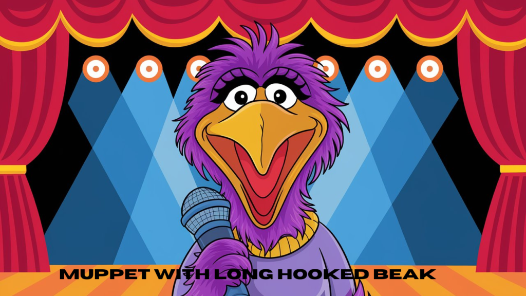 muppet with long hooked beak