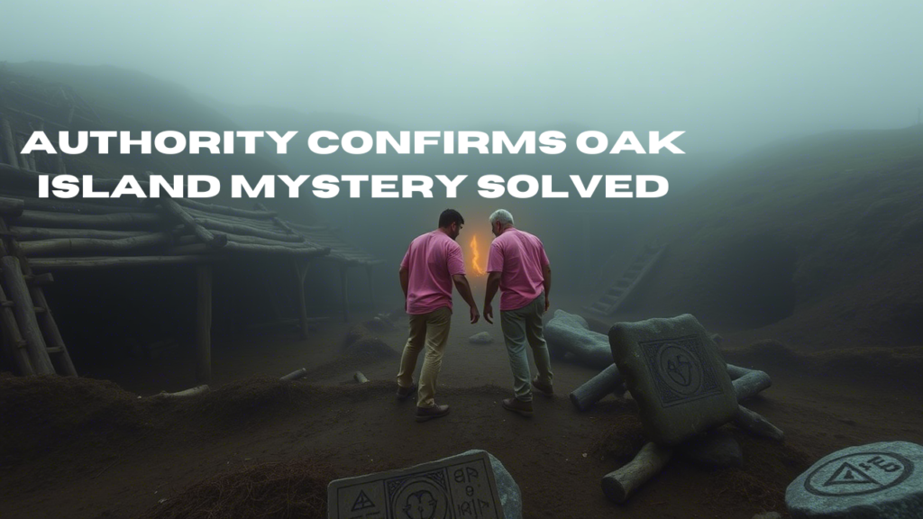 authority confirms oak island mystery solved