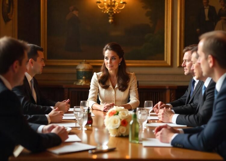 kate middleton is reportedly holding a crucial meeting